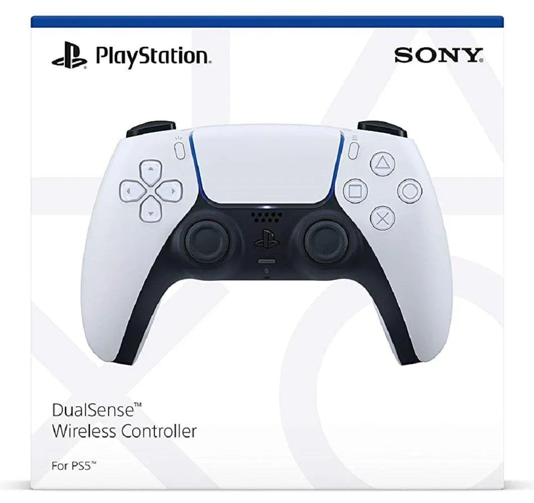 Playstation 5 DualSense Wireless Controller (White)